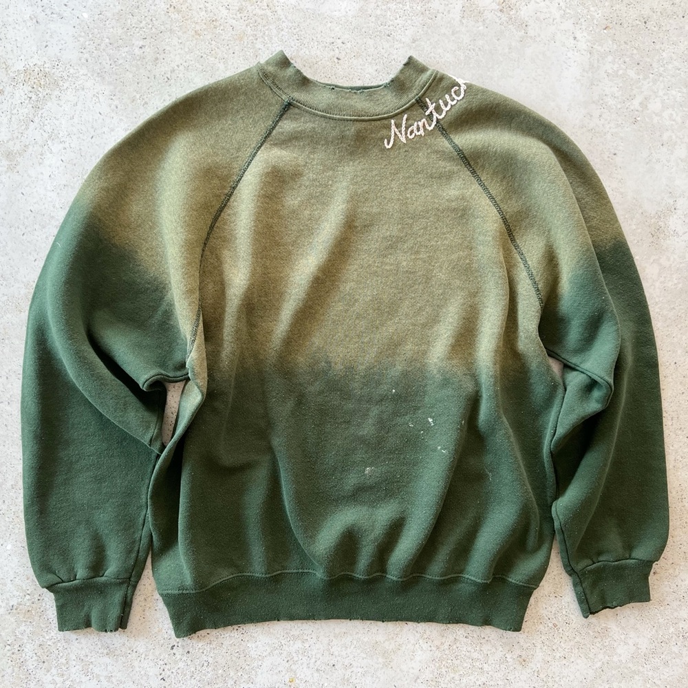 💚 Vintage NANTUCKET Sweatshirt Green size M